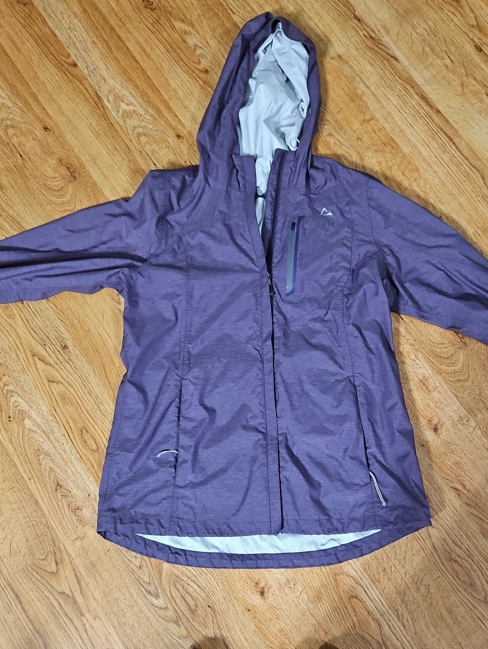 Paradox Purple Hooded Ski Jacket